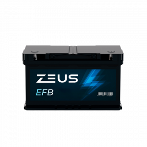 Аккумулятор Zeus EFB 80Aч обратная 